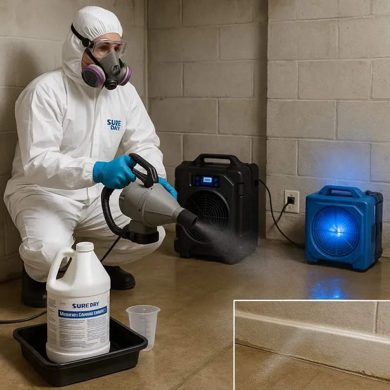Sanitization and Odor Removal process in Easton, WI